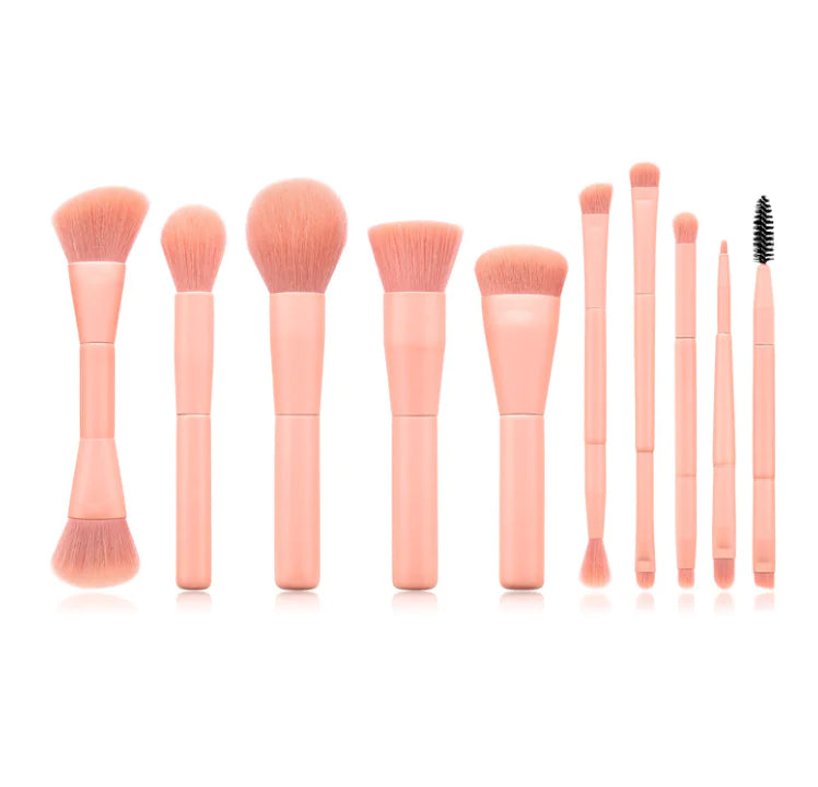 Makeup brushes set